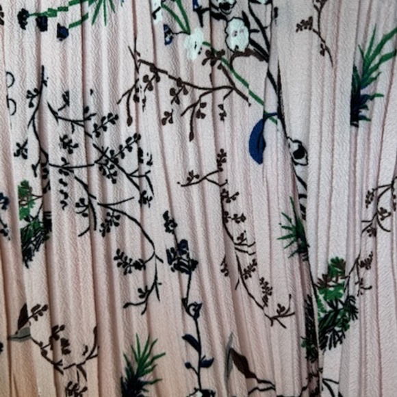 Metrowear pink floral skirt,  new , PL size, lined , excellent condition, NEW - Picture 2 of 10